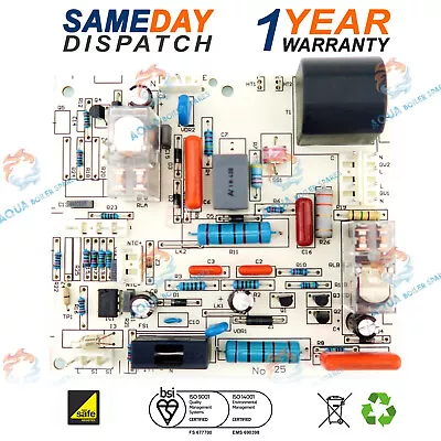 Ideal Classic Ff 230 240 250 260 270 280 Boiler Pcb (25e) 173799 • £42.60