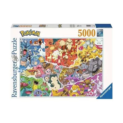 Pokemon Premium Ravensburger MAXI XL 5000 Piece Jigsaw Puzzle - ALLSTARS • $77.91