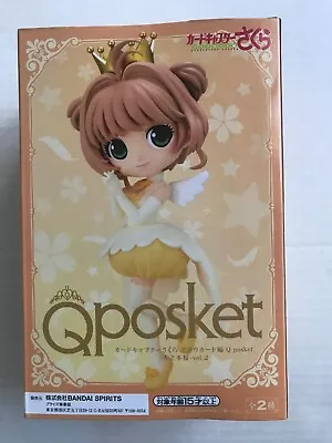 Q Posket Cardcaptor Sakura Clow Card Vol 2 Version A Figure Japan NEW • $24.99