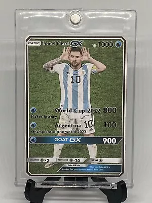 Lionel Messi Pokémon Card Argentina Full Art • $5