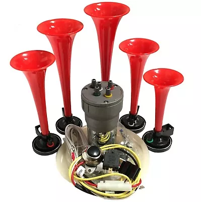 Car Air Horn La Cucaracha Mexican Musical Truck  W/ Easy Install Kit • $74.95