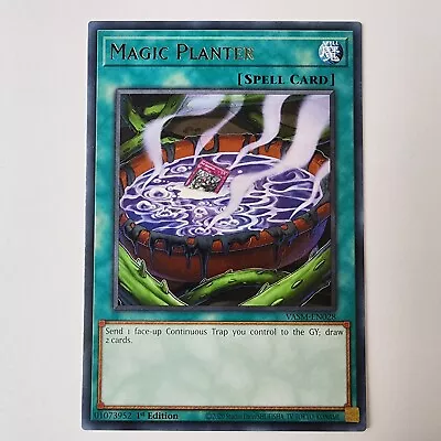 (3x) Magic Planter  - VASM-EN028 - Rare - NM - 1st Ed - Yugioh - Playset • $2.87