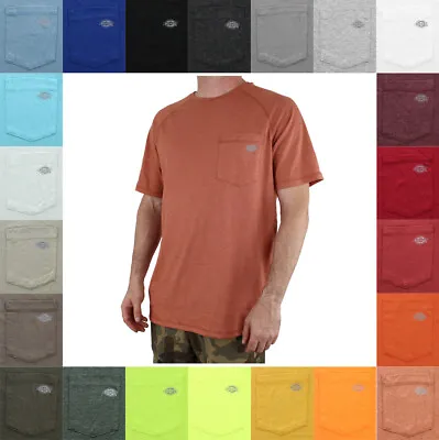 Dickies Men's T-Shirt Cooling Temp-iQ Performance Raglan Short Sleeve Tee • $14.99