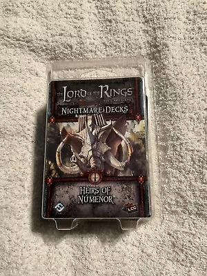 LOTR LCG Heirs Of Numenor Nightmare Deck Lord Of The Rings New • £57.83