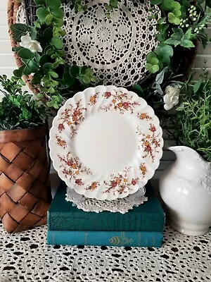 Vintage Myott Staffordshire England Heritage Floral Salad Plate • $5