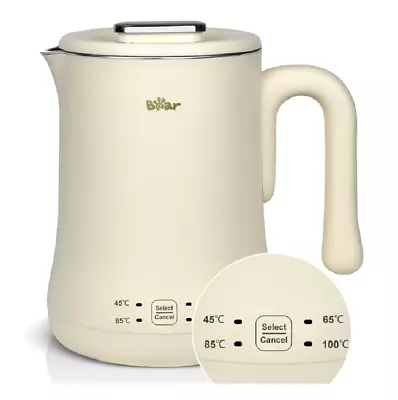 Low Wattage 4 Temperature 600ml Electric 500W Mini Kettle Caravan Camping • £29.99