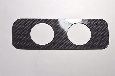 $49.99 • Buy Carbon Fiber 52mm DOUBLE 2 Pod Dash Vent Gauge Holder For S13 240SX 200SX 180SX