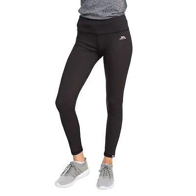 Trespass Womens Legging Activewear Gym Workout Pants With Zip Pocket Vivien • £27.99