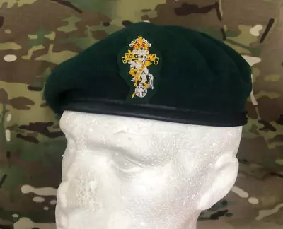 Reme Wo1 / Officer  Commando Beret & Cap Badge   (29 Cdo Ra 59 Cdo Re Clr Rlc) • £34.50