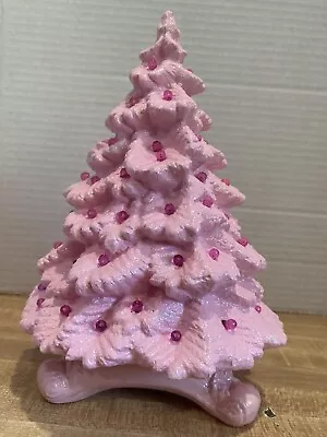 Pink Ceramic Christmas Tree • $50