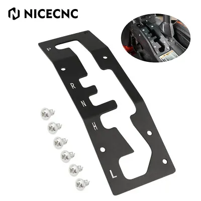Shift Shifter Gate Plate Panel For Can-Am Maverick X3 R & Max R 2017-2021 Black • $16.19
