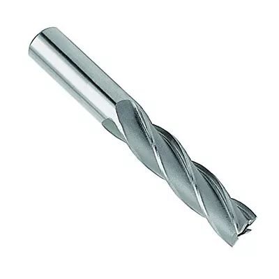 Luomorgo 7/16 X 1/2 Inch Cutting Tools 4 Flute Square Nose HSS End Mill Set • $8.32