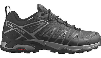 Salomon Men's X Ultra Pioneer Waterproof Hiking Shoes Phantom/Black~Select Size • $104.96