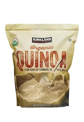 Kirkland Signature Organic Quinoa Quality 2.04Kg Pantry Grain Meal Super Food • $19.95