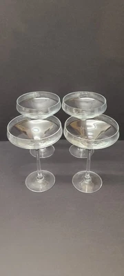 £20 • Buy Chef & Sommerlier Cabernet Champagne  Coupes / Saucers X 4 -  Cocktail Glasses