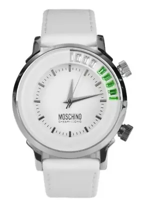  Moschino Analog White Dial Women's Watch MW0245 • $199