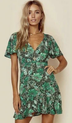 $200 • Buy Spell And The Gypsy Winona Mini Dress XL Vintage