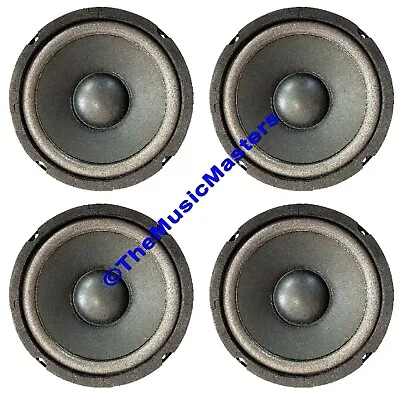 (4) 6.5 Inch Car Home Audio WOOFER 4 Ohm Speaker Cabinet Enclosure Replacement • $79.99