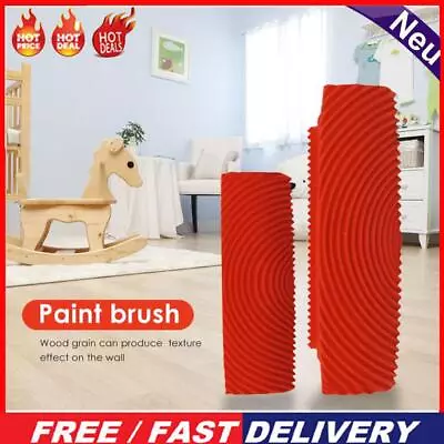 2pcs Wall Paint Runner Roller Brushes Household Wall Decorative DIY Tools Set • £7.98