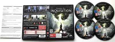 Dragon Age Inquisition - Windows 7 8 PC DVD Game In Case LIKE NEW • $9.95