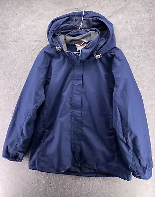 £10.99 • Buy Peter Storm Womens UK 18 Blue Waterproof Jacket Full Zip Hooded Lightweight EU44
