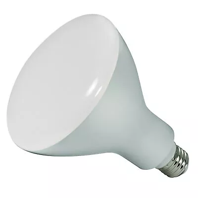 Satco S9636 LED 11.5W =75W BR40 120V Medium E26 4000K Cool White 103° Wide Flood • $8.95