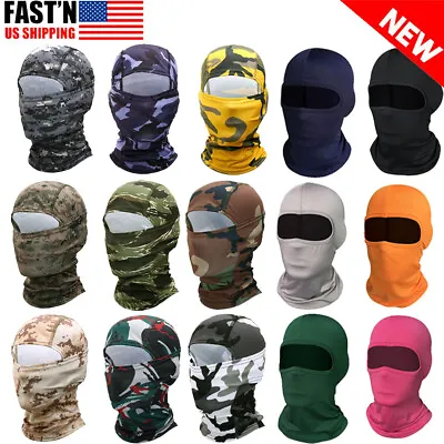 Balaclava Face Mask Neck Gaiter UV Protector Motorcycle Ski Scarf For Men/Women • $5.89