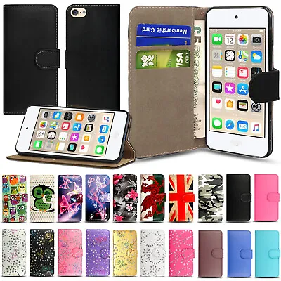 £3.99 • Buy Case For Apple IPod Touch 4th 5th 6th 7th Gen Leather Flip Wallet Phone Cover