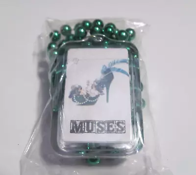 Krewe Of Muses Light-up High Heel Shoe Emblem On A Green Mardi Gras Bead • $5.99