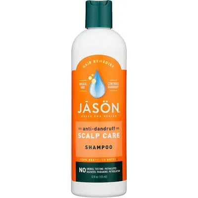 $21.20 • Buy JASON Natural Dandruff Relief Treatment Shampoo 12 Oz