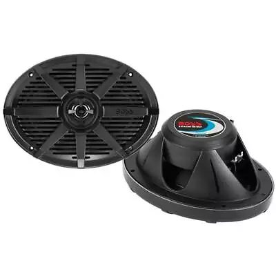 Boss 6x9  2-Way Coaxial Marine Speaker 350W (Black) • $85.60