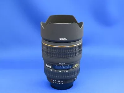 Sigma 15-30mm F/3.5-4.5 EX DG ASPHERICAL Zoom AF D Lens For Nikon  Near Mint  • $169.99