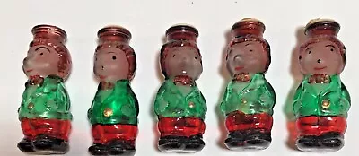 Vintage Hand-Painted Glass Xmas Light Covers - Animals Circus Etc.- You Choose • $14.95