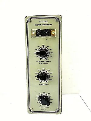 Vintage Heathkit Decade Condenser Dc-1 • $59.95