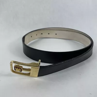 L'AIGLON PARIS/NY Men's Belt Size 38/95 Cowhide Cognac Leather Designer • $19.01