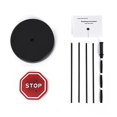 $19.99 • Buy Flashing LED Stop Sign For Garage Parking Assist, Parking Stopper For Garage,