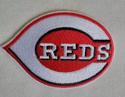 Cincinnati REDS Logo Patch- New Iron-On 3  Widest By 2 -FREE Ship USA • $3.50