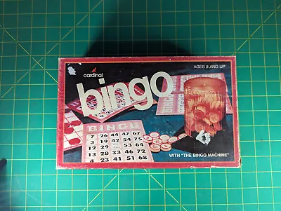 Bingo Game + Machine Cardinal VTG; COMPLETE 100%;  • $14.95