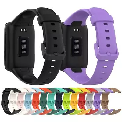 Accessories Sport Strap Silicone Wristband Replacement For Xiaomi Mi Band 7 Pro • £3.54