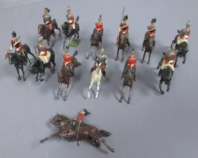 Britains Vintage Die-Cast Assorted Soldiers On Horses [13] • $5.50