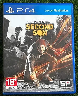 Infamous Second Son Hits (PlayStation 4 2018) | Region 3 | Free AU Postage • $14.10