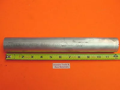 1-5/8  ALUMINUM 6061 ROUND SOLID ROD BAR 12  LONG T6511 Extruded Lathe Stock New • $23.49