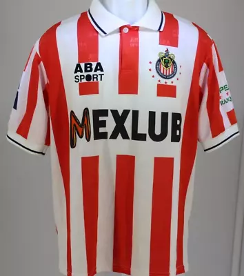 Chivas De Guadalajara Authentic ABA SPORT Jersey SIZE Small 1996-1997 T • $300