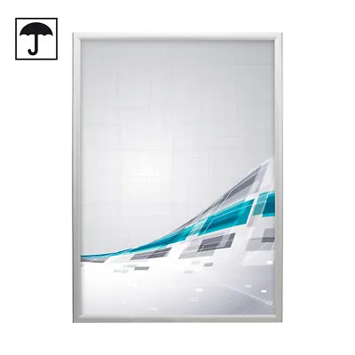 A0 Poster Snap Frame Aluminium Waterproof Click Frame 841mm X 1189mm • £71