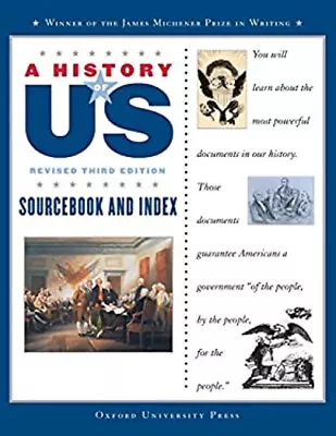 A History Of US : Sourcebook And Index Hardcover Joy Hakim • $6.31