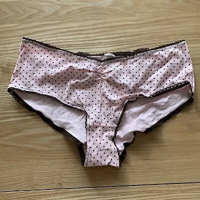 La Senza Polka Dot Ladies Brief Knickers Sz Large New • £3.99