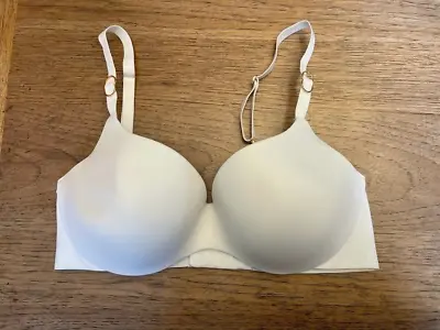 Victoria's Secret Smooth White Gold 32B Incredible Lightly Lined Demi Bra VS!! • $17.49