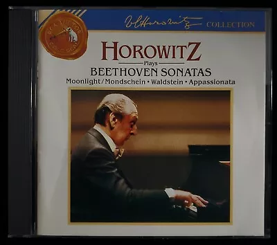 CD HOROWITZ Plays Beethoven Sonatas 1990 RCA VICTOR GOLD SEAL • $8.95