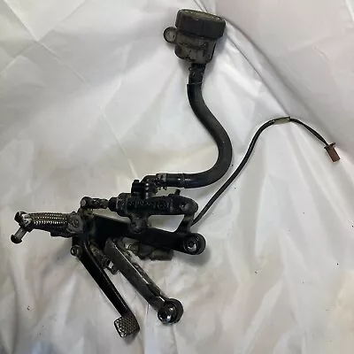 1998 1999 Yamaha R1  Rear Set  Foot Brake Lever Master Cylinder OEM Brembo • $89.99