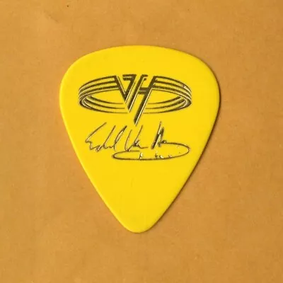 Eddie Van Halen 1995 Balance Concert Tour Autographed Imprint Stage Guitar Pick • $74.95